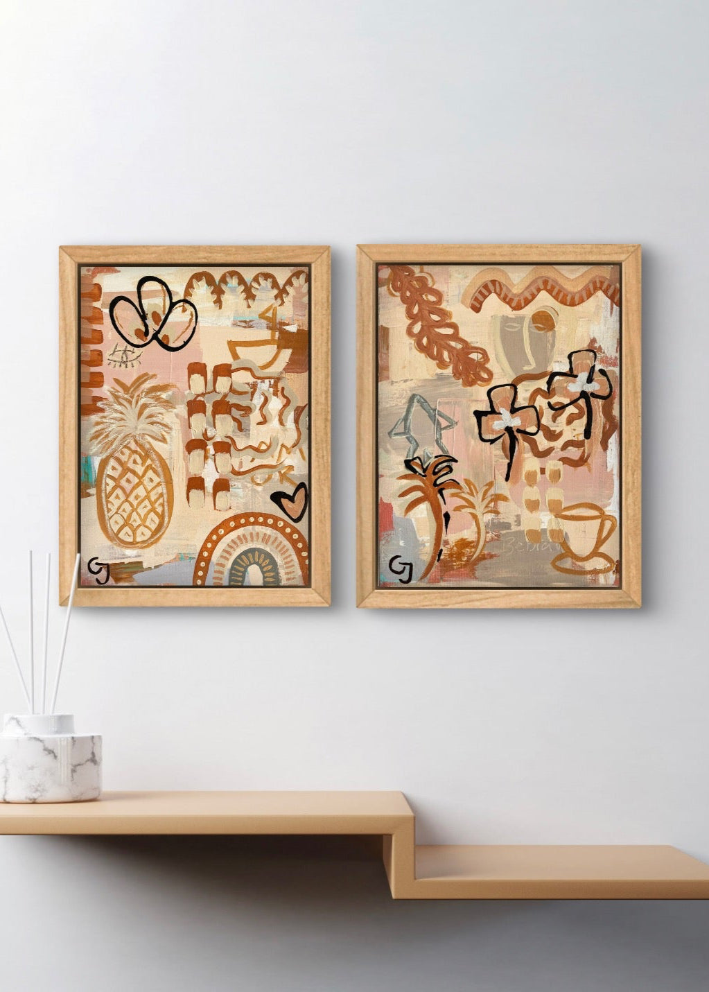 Pineapple - Original Painting