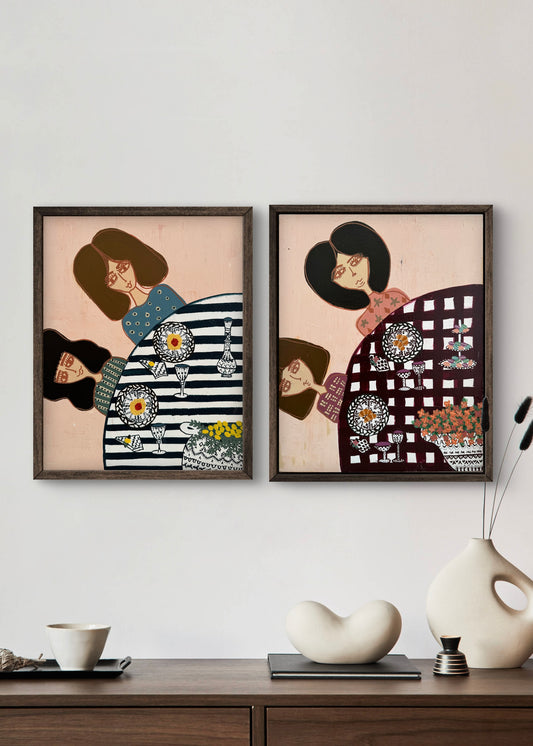 Brunching in Paris - Original Painting