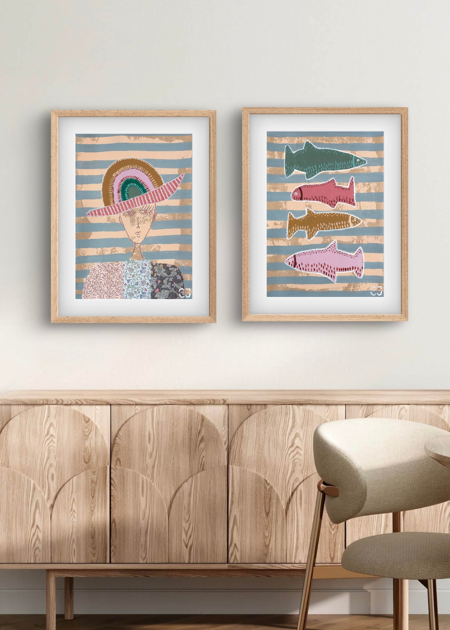 Rainbow Hat - Fine Art Print