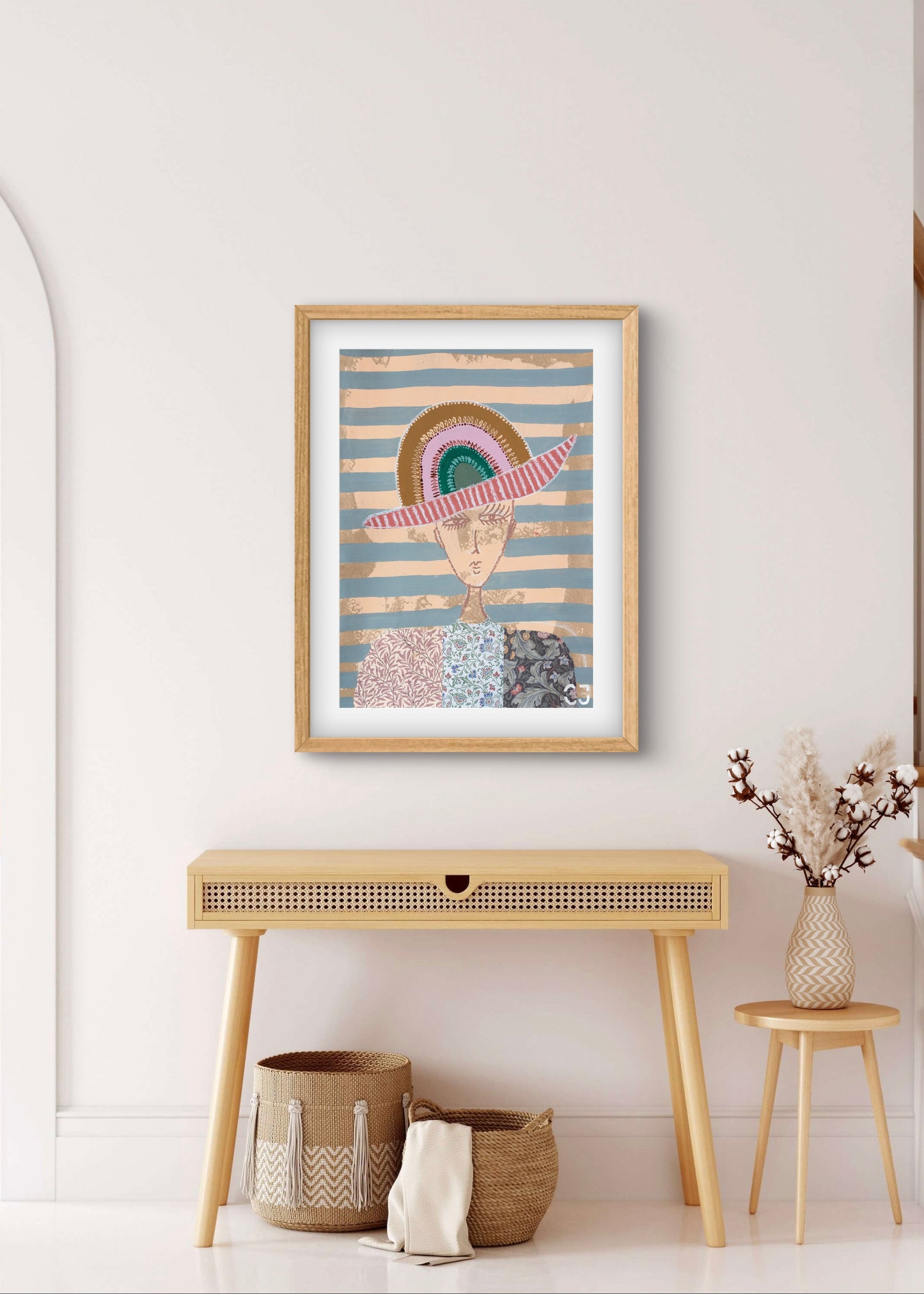 Rainbow Hat - Fine Art Print