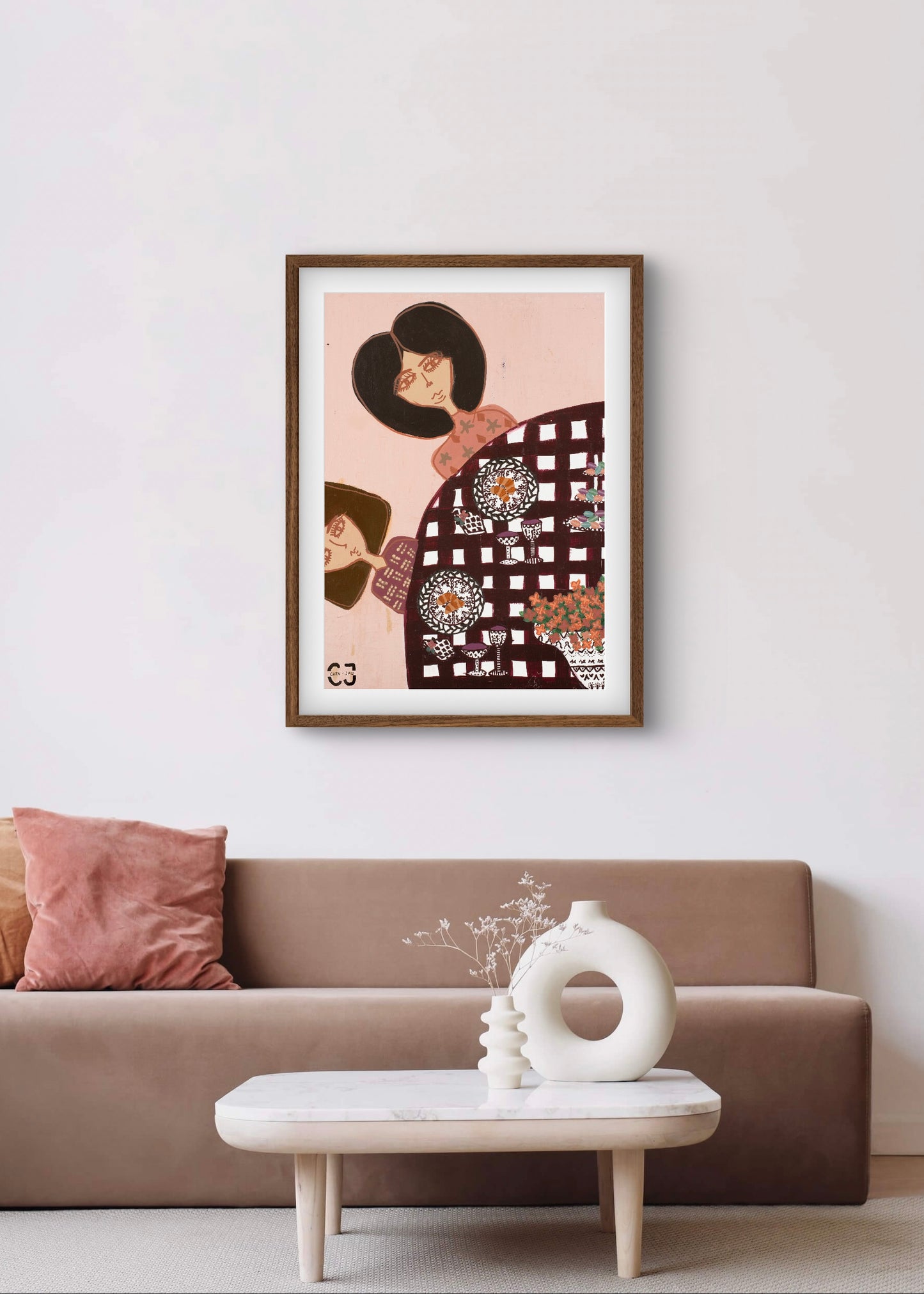 Brunching in Paris - Fine Art Print