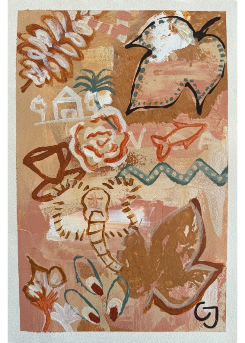 Hojas - Original Painting