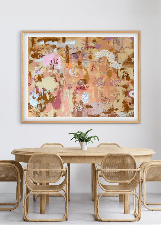 Just Do You - Fine Art Print by Cata Jau Art