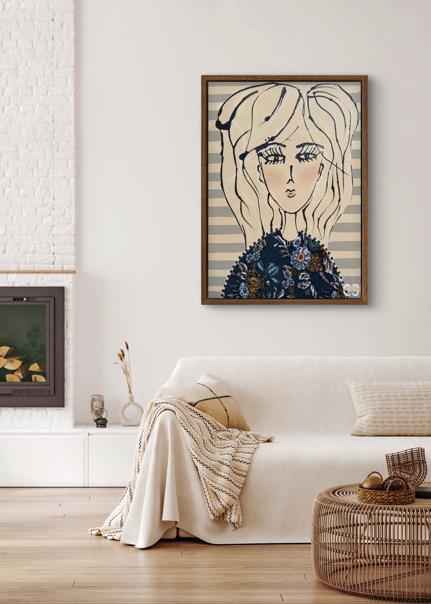 My Beloved Mia - Fine Art Print