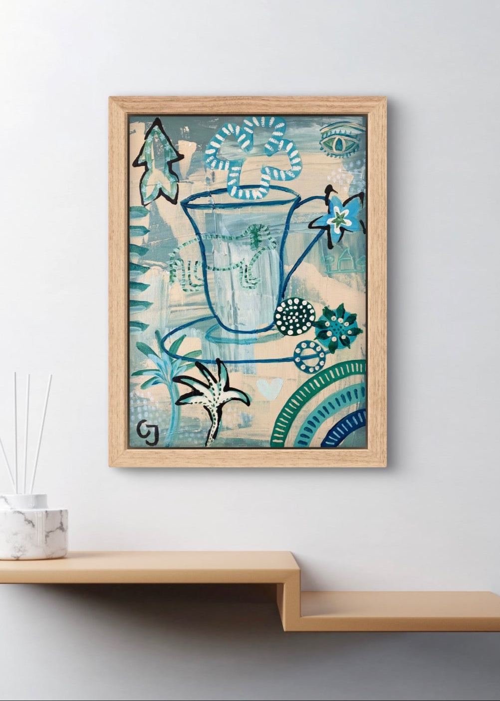 Coffee O'clock - Original Painting