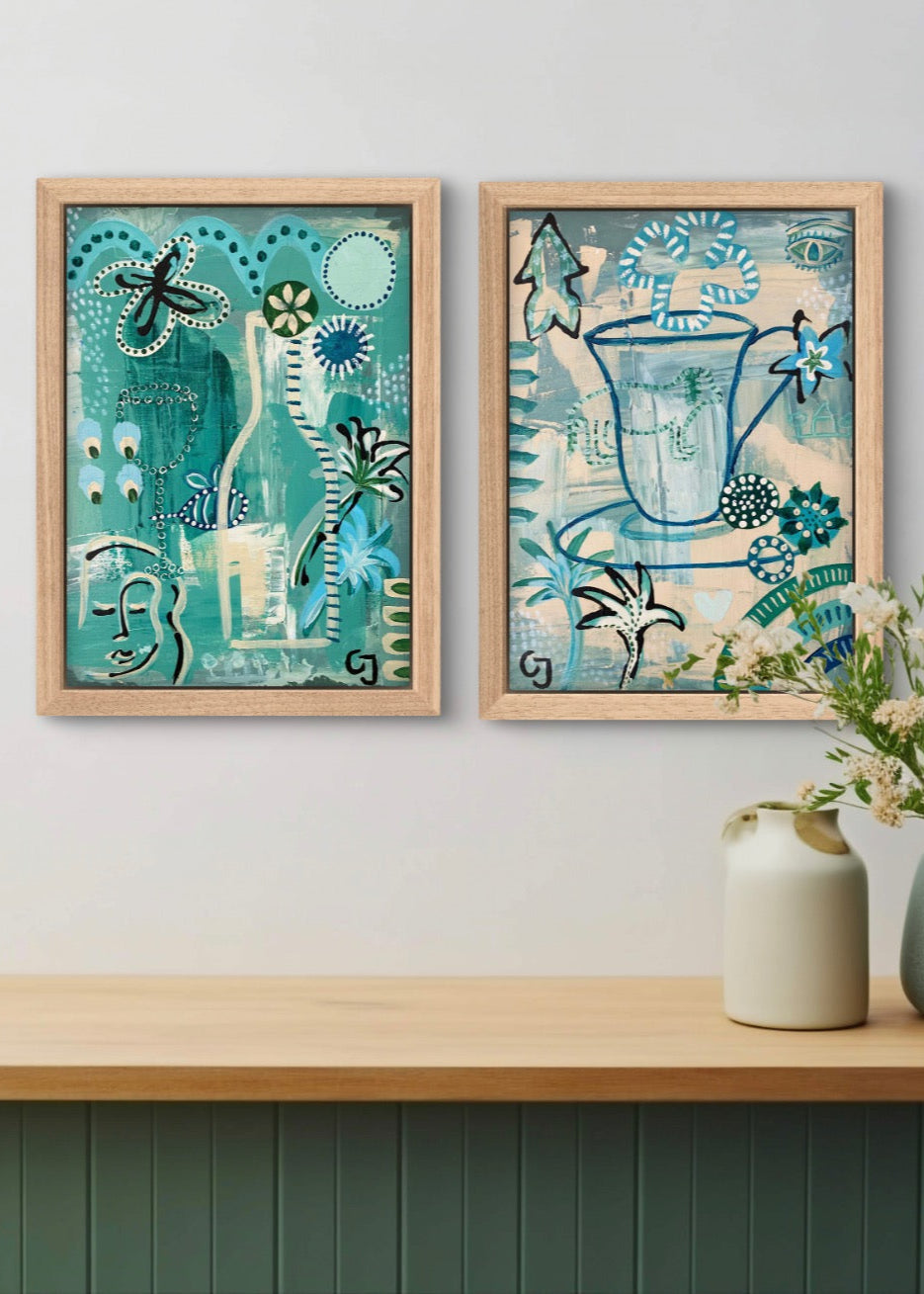 Wine O'clock - Original Painting