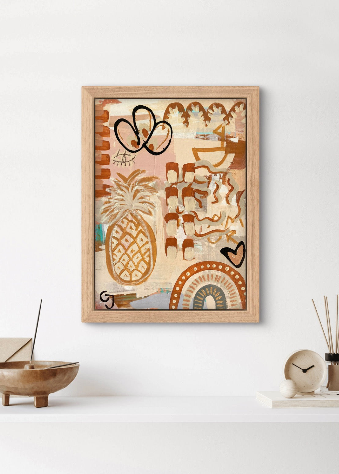 Pineapple - Original Painting