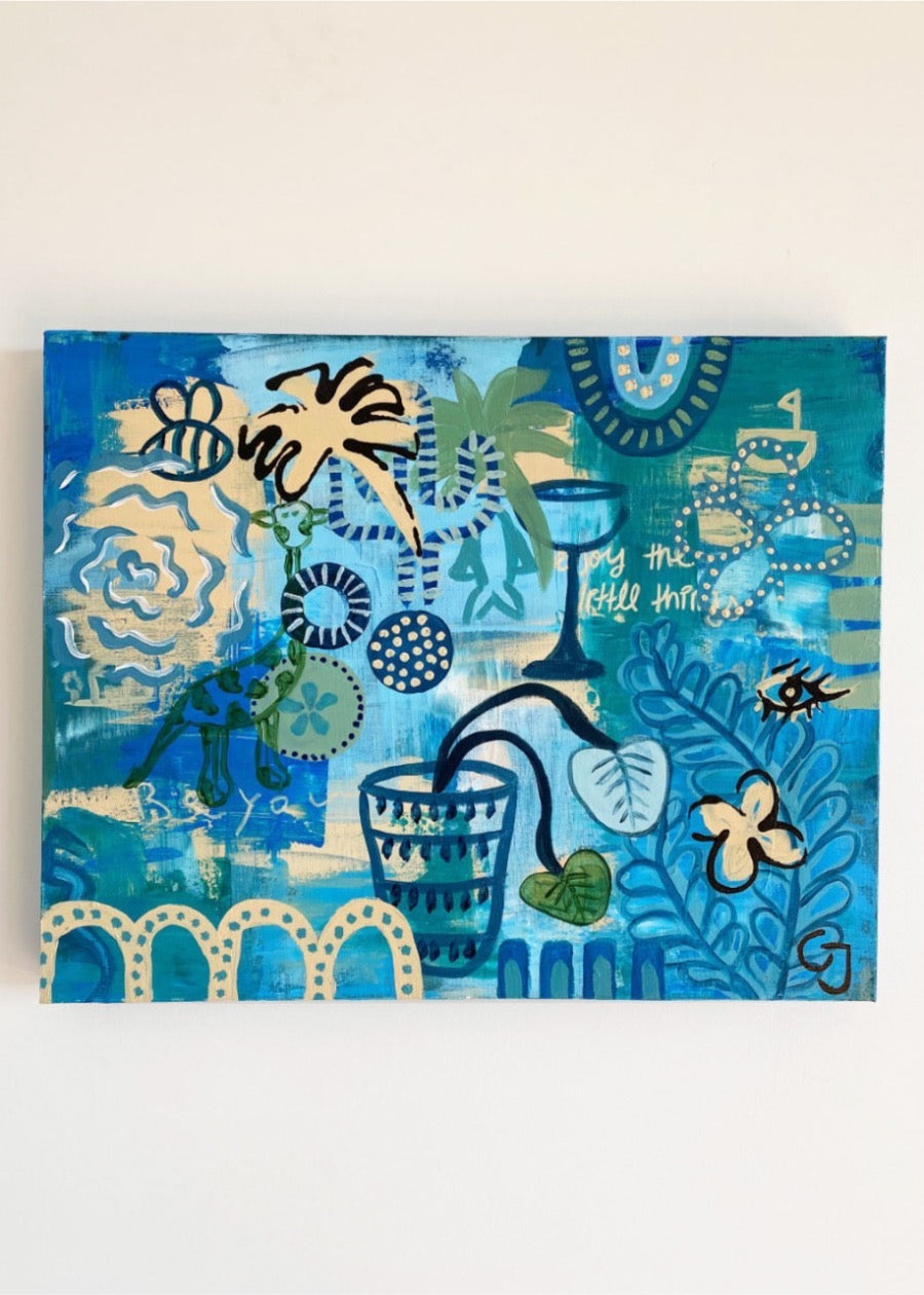 Enjoy The Little Things - Original Painting