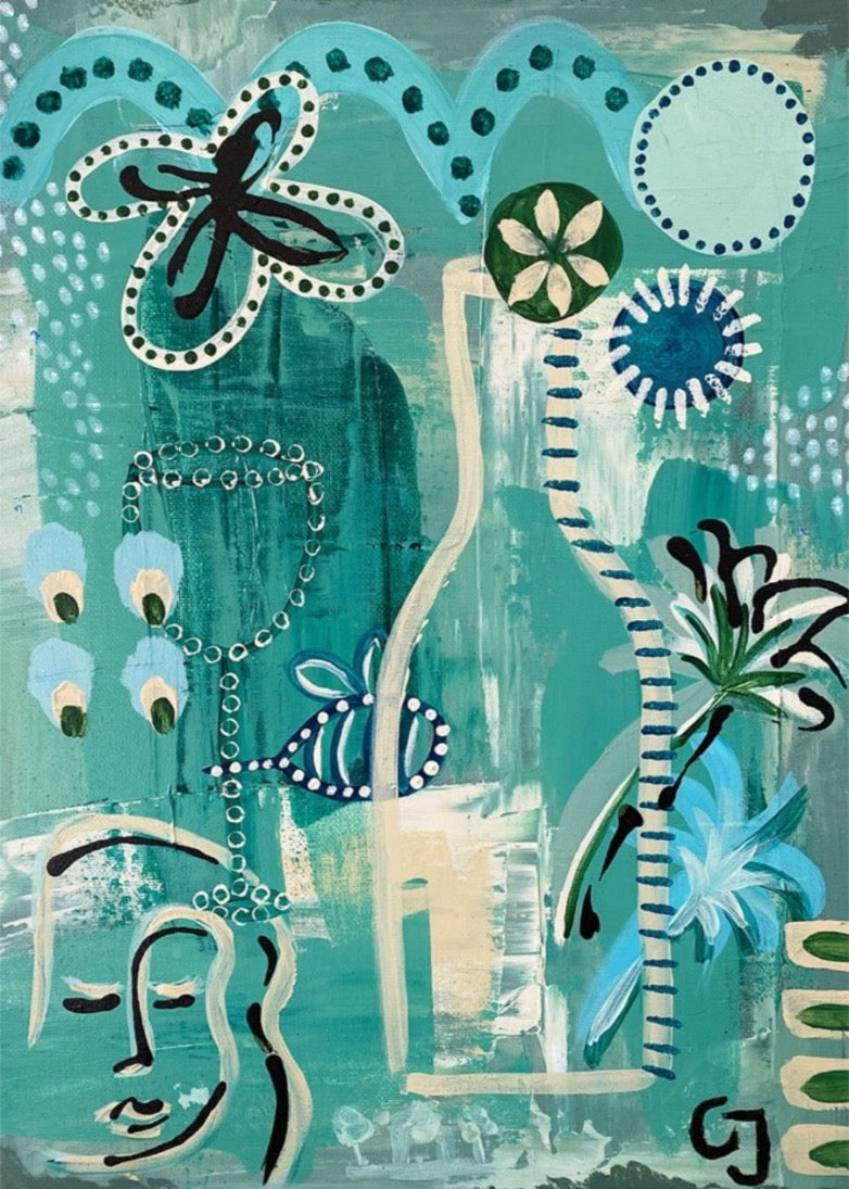 Wine O'clock - Original Painting