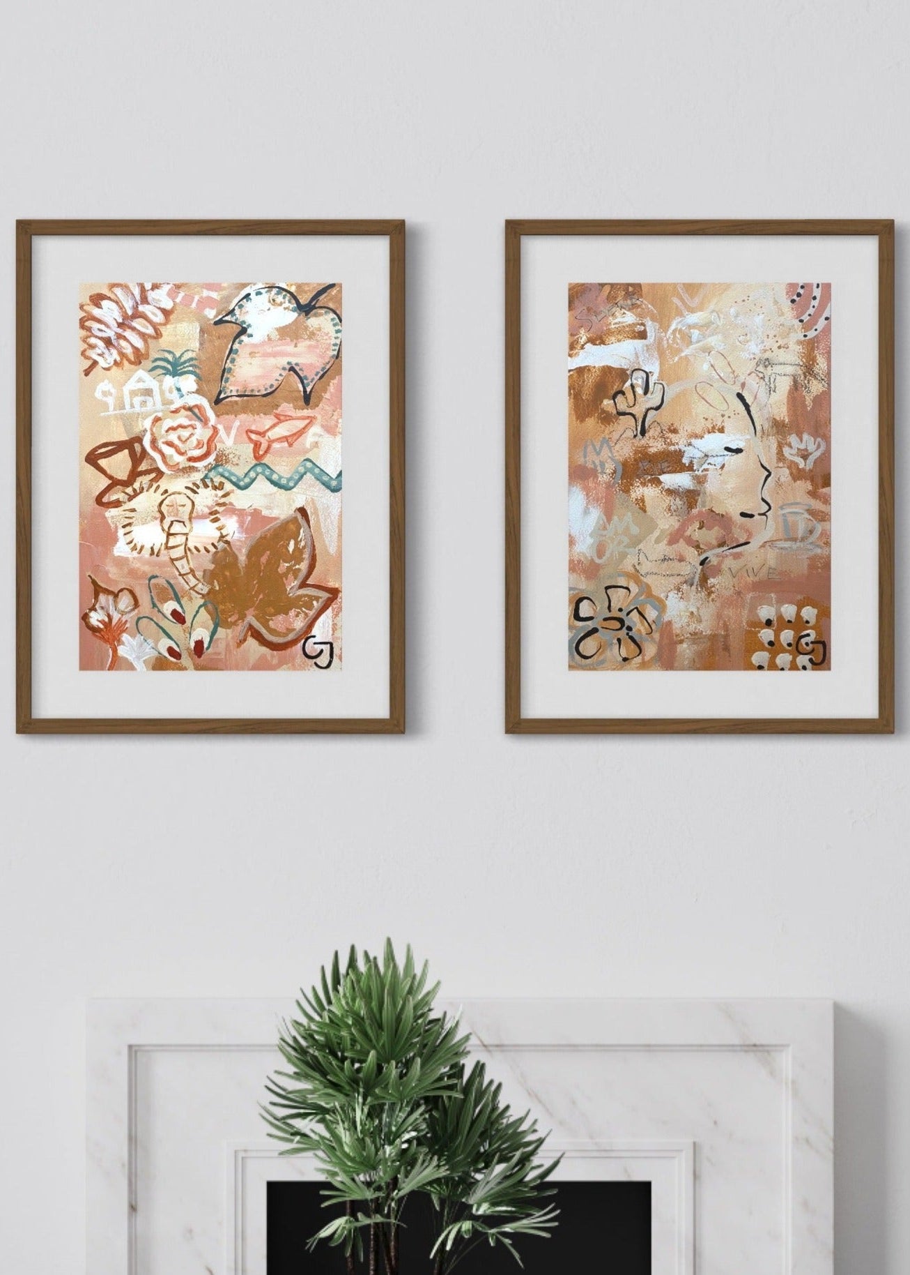 Hojas - Original Painting