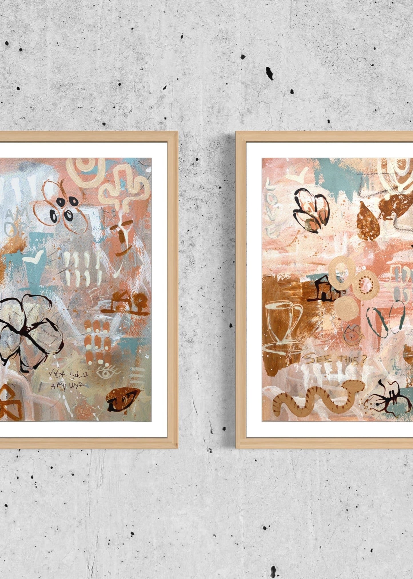 Vida Solo Hay Una - Original Painting